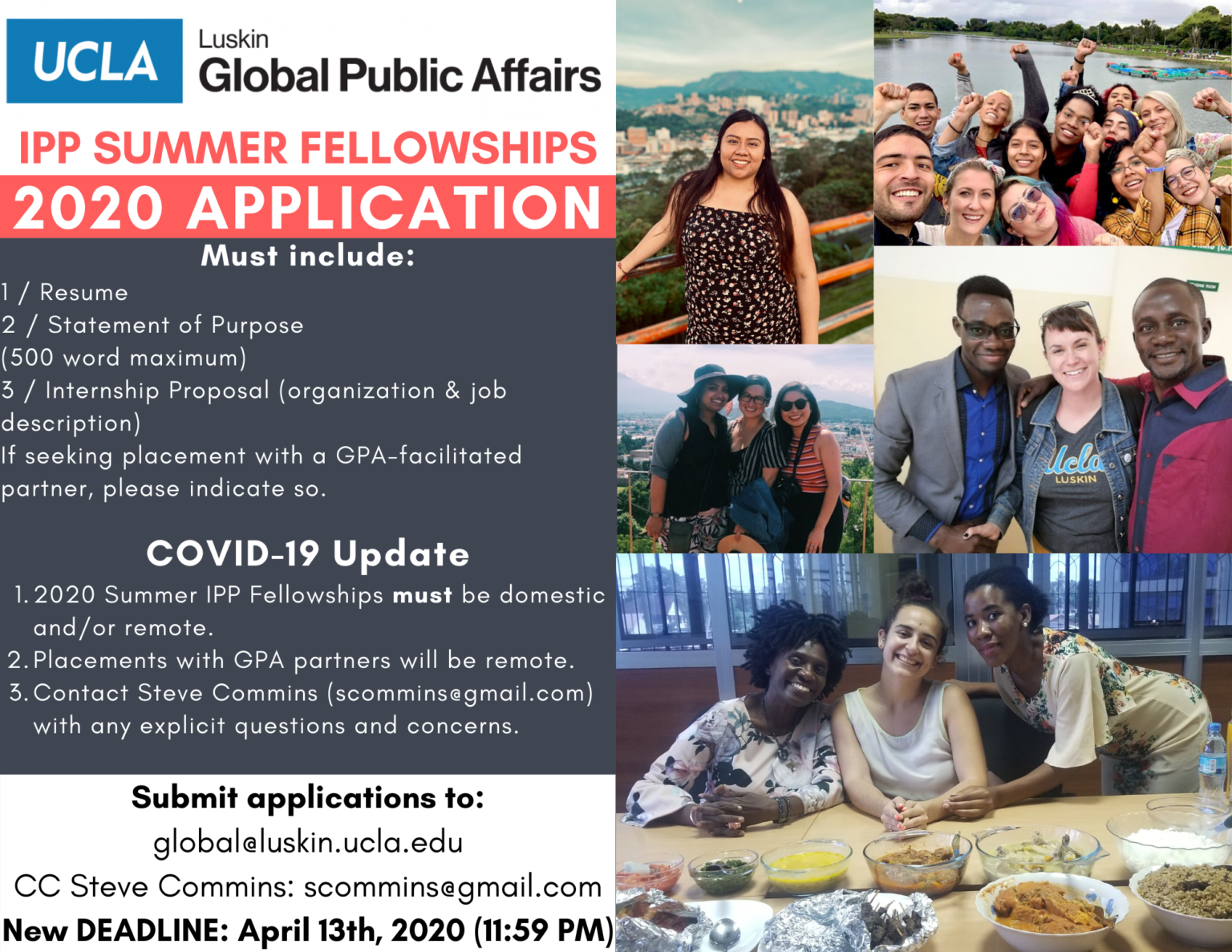 IPP Summer Fellowships Global Public Affairs